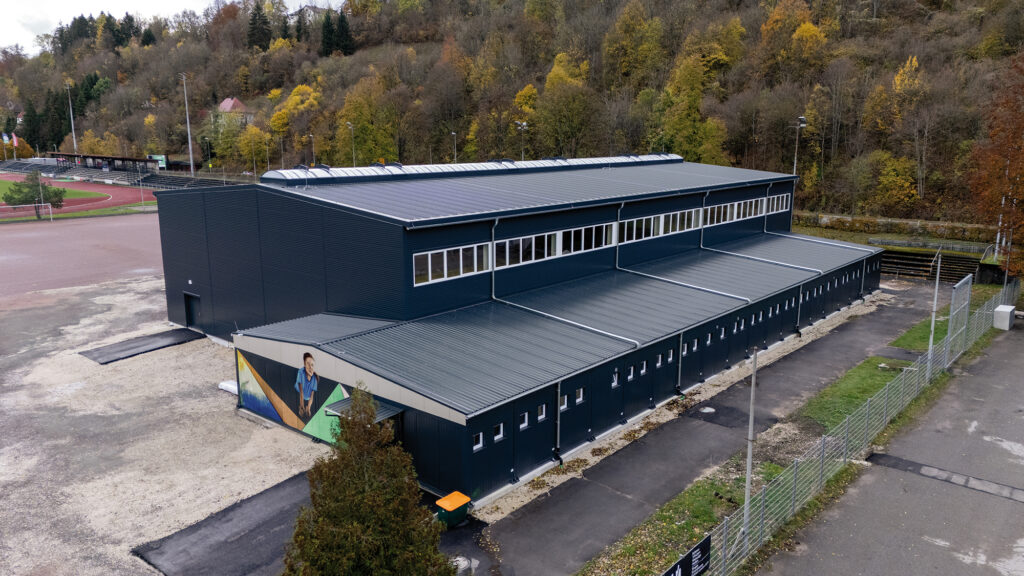 Extension of the sports hall facilities